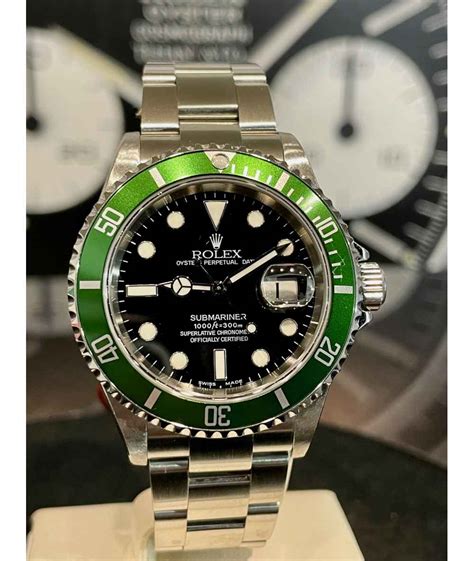 rolex replica submariner ghiera verde hulk 